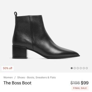 Everlane The Boss Boot size 7